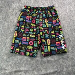 Hurley Kids Multicolor Retro Designed‎ Board Shorts Size XL